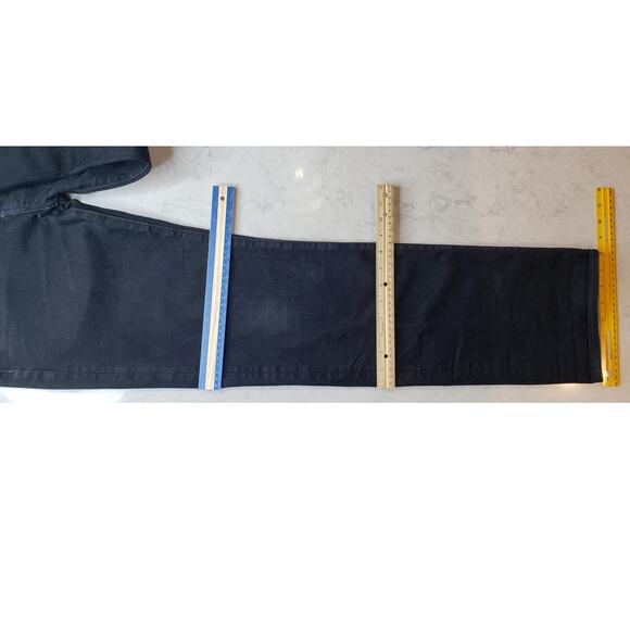 G-STAR RAW 3301 Loose Jeans Slim Straight Leg Black Dark Wash Men's **Size 34W** - Picture 16 of 16